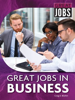 cover image of Great Jobs in Business